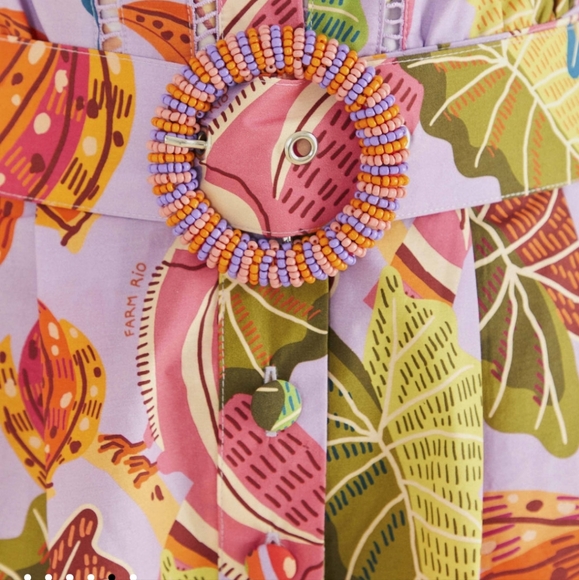 Farm Rio Lilac Romper - Picture 14 of 15